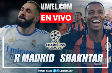 Real Madrid vs Shakhtar Donetsk EN VIVO online en UEFA Champions League