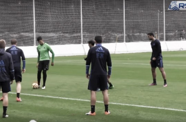 Plan de entrenamientos para el partido frente al Sporting de Gijón