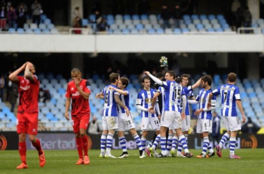Real Sociedad 4-3 Sevilla: Prieto steals victory for La Real