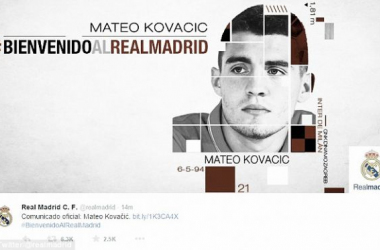 Real Madrid contrata prodígio croata Kovacic por 30 milhões de euros