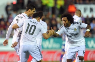 Eibar 0-4 Real Madrid: Ronaldo brace keeps Ancelotti&#039;s men at the top of the table