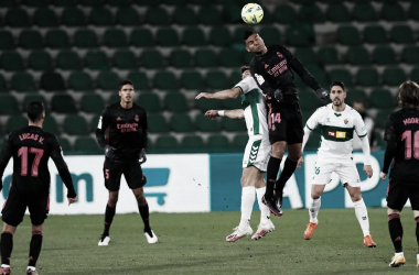 Elche 1- 1 Real Madrid: Frenazo en el Martínez Valero