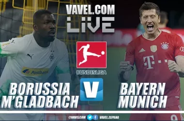 Resumen Gladbach vs Bayern Múnich en Bundesliga (1-1) 