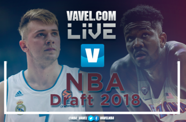 Resumen Draft NBA 2018  selecciones 1 al 14