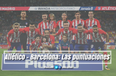 Atlético de Madrid - Barcelona: puntuaciones Atleti, jornada 8ª jornada de LaLiga