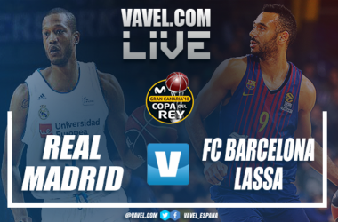 Resultado Real Madrid 90-92 Barcelona Lassa en la final de Copa del Rey de Baloncesto 2018