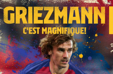 Oficial: Griezmann já é jogador do FC Barcelona 