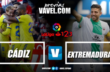 Previa Cádiz CF - Extremadura UD: Vencer para creer