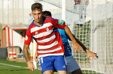 Mario Da Costa en el partido contra el Juventud Torremolinos | Foto: Granada CF