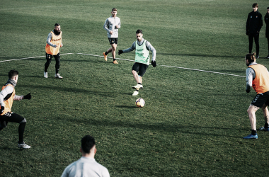 El Real Valladolid prepara ya la semana ante el Atlético de Madrid