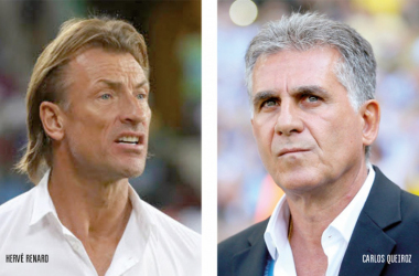 Carlos Queiroz vs Hervé Renard: dos estilos similares para dar la sorpresa en el Grupo B