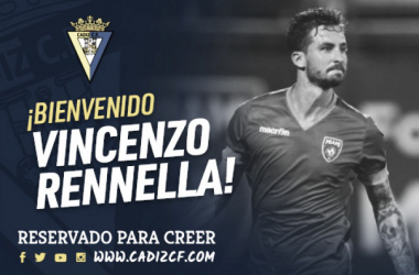 Rennella completa la plantilla final del Cádiz