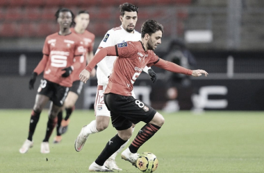 Rennes constrói tranquila vitória sobre Montpellier e salta à vice-liderança da Ligue 1