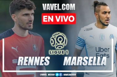 Goles y resumen del Rennes 2-0 Marsella en Ligue 1