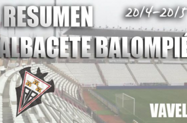 Resumen temporada 2014/15 del Albacete Balompié: recuperación a tiempo