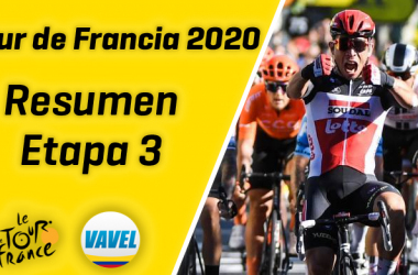 Tour de Francia 2020, etapa 3: Caleb Ewan remontó en el sprint y Julian Alaphilippe sigue líder