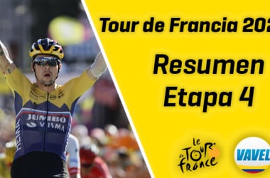 Tour de Francia 2020, etapa 4:&nbsp;Primož Roglič y el Jumbo-Visma hacen de las suyas