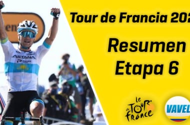 Tour de Francia 2020, etapa 6: Alexey Lustenko se impuso en la fuga