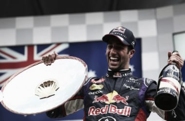 Daniel Ricciardo regresa de vacaciones con fuerza en las Ardenas