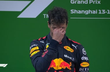 F1 Gp di Cina - Le parole dal podio, Ricciardo: "Quando vinco, le gare non sono mai noiose"