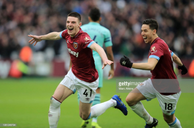 West Ham 1-0 Arsenal: Ozil missing as Gunners fall to rare defeat against Hammers