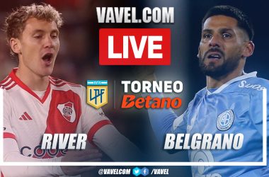 River vs Belgrano LIVE Score Updates (1-0)