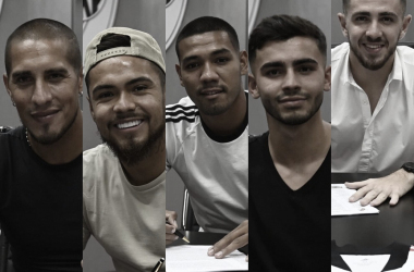 Cinco futbolistas renovaron sus vínculos. (Foto: web)