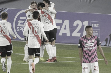 River Plate se impuso ante un pálido y frío Santa Fe