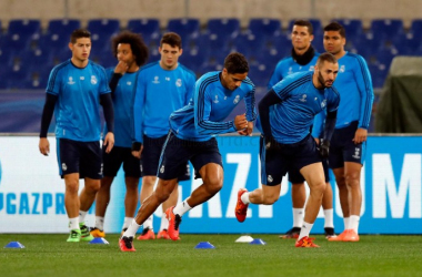 Último entrenamiento en el Olímpico de Roma