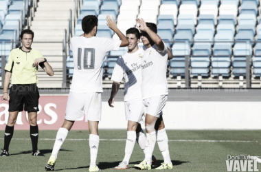 El Real Madrid Castilla mete la sexta y lográ mantener sus opciones al liderato