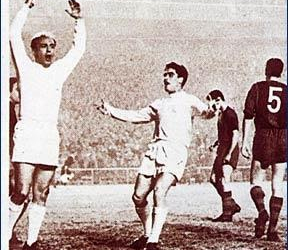 Serial Real Madrid - Manchester United: 1956/57, el Madrid toma ventaja