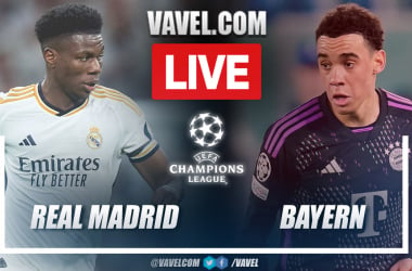 Real Madrid vs Bayern LIVE Score, Vinicius to the post (0-0)