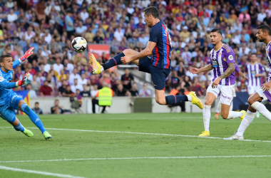 FC Barcelona - Real Valladolid, dominio blaugrana pero con sustos blanquivioletas 