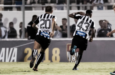 Rodrygo vibra com seu primeiro gol como profissional: "Estou sonhando acordado"