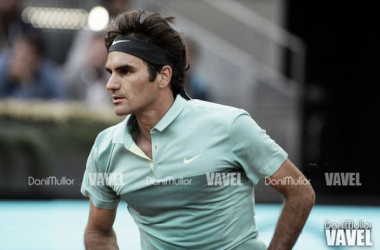 Federer se emplea a fondo para imponerse a Granollers