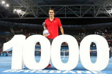 Brisbane International: Federer Outlasts Raonic For Win No. 1000