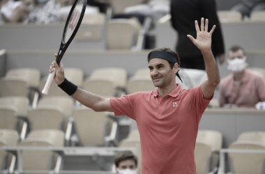 Tres partidos duró Roger Federer en Roland Garros