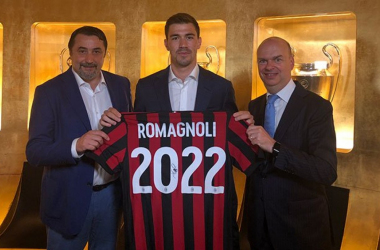 Romagnoli ha rinnovato con il Milan fino al 2022
