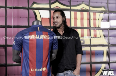 Ronaldinho debutará con el Barça Legends en el Líbano