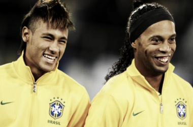 Neymar on a familiar path