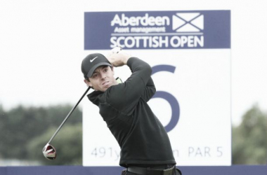 Open d&#039;Écosse : Rory McIlroy en tête après le premier tour