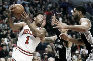 Los Bulls machacan a San Antonio Spurs bajo la dirección de Rose