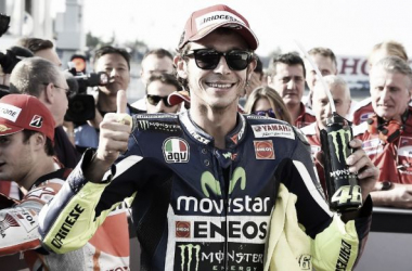 Valentino Rossi: "Estoy satisfecho, la carrera ha tenido mucho nivel"