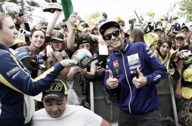 Valentino Rossi: "Es una pena porque somos competitivos en ritmo de carrera"