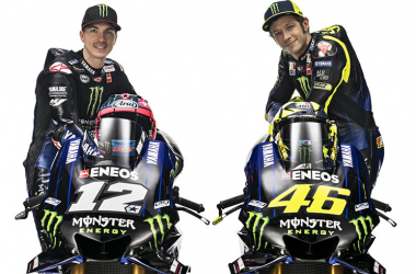 

Valentino Rossi y Maverick Viñales llegan a Silverstone en quinta
y sexta posición, a sólo un punto de distancia