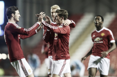 Manchester United under-21 1-0 Manchester City under-21: Rothwell strikes as Reds move top