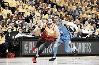 NBA playoffs, Utah vola con Rubio: Thunder k.o. in gara-3 (115-102)