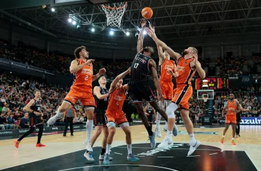 Surne Bilbao Basket 98 - 103 Valencia Basket: Se perdió todo en el rebote