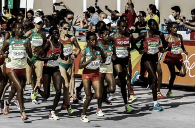 Sumgong estrena a Kenia en la maratón