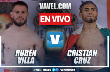 Resumen y mejores momentos del triunfo de Rubén Villa vs Cristian Cruz Chacón  en Combate de Boxeo 2024